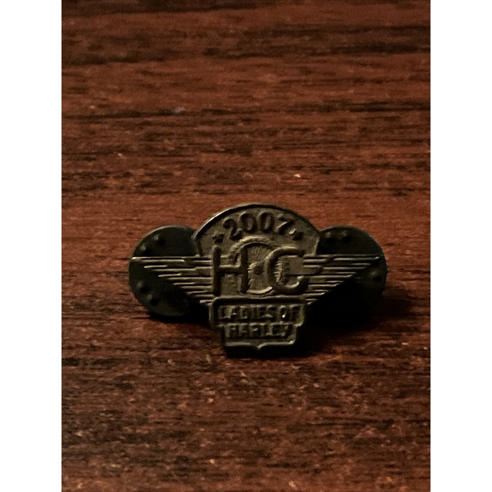2007 HOG Harley Davidson Motorcycles Ladies Of Harley Lapel Hat Pin‎